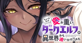 ちょっとだけ愛が重いダークエルフが異世界から追いかけてきた