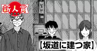 坂道に建つ家(第92回新人コミック大賞・入選)