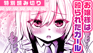 お嬢様は殴られたガール
