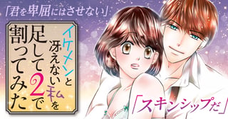 イケメンと冴えない私を足して2で割ってみた