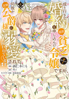 成り行きで婚約を申し込んだ弱気貧乏令嬢ですが、何故か次期公爵様に溺愛されて囚われています@COMIC
