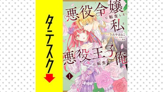 悪役令嬢に転生した私と悪役王子に転生した俺【タテスク】