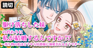駆け落ちした妹の代わりに私が結婚するんですか!?〜残り物の私はどうやら侯爵様に溺愛されるようです〜