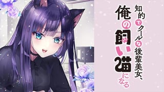知的でクールな後輩美女、俺の飼い猫になる