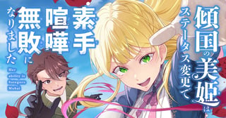 傾国の美姫はステータス変更で素手喧嘩無敗になりました